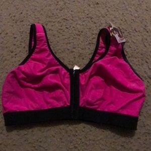 Pink Medium Impact Sports Bra